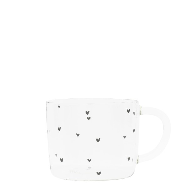 Bastion Collections - Teeglas "Hearts all over"