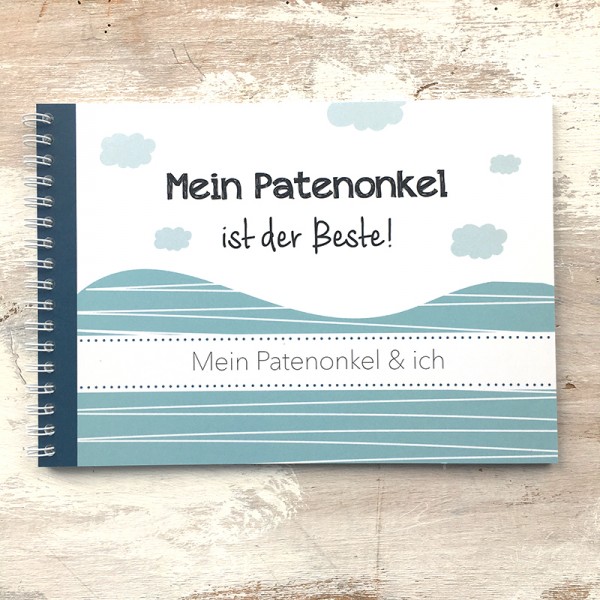 Mintkind - Erinnerungsbuch "Mein Patenonkel & Ich"