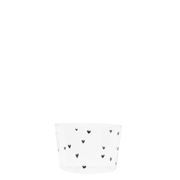 Bastion Collections - Trinkglas "Hearts" - klein