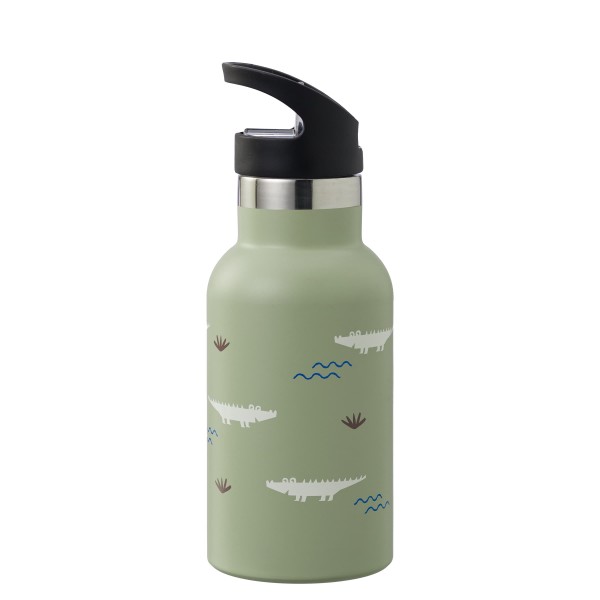 Fresk - Thermosflasche mit 2 Verschlüssen "Krokodil" - 350 ml