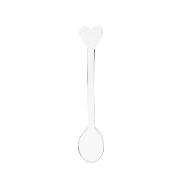 Bastion Collections - Löffel Glas "Heart" 