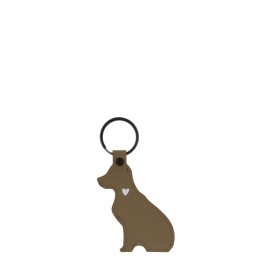 Bastion Collections - Schlüsselanhänger "Hund" - beige