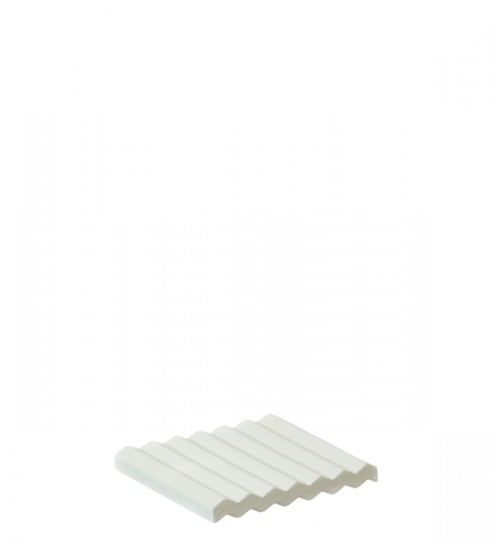 OOhhx - Ablagetablett "Wave" - weiß matt - 14 cm