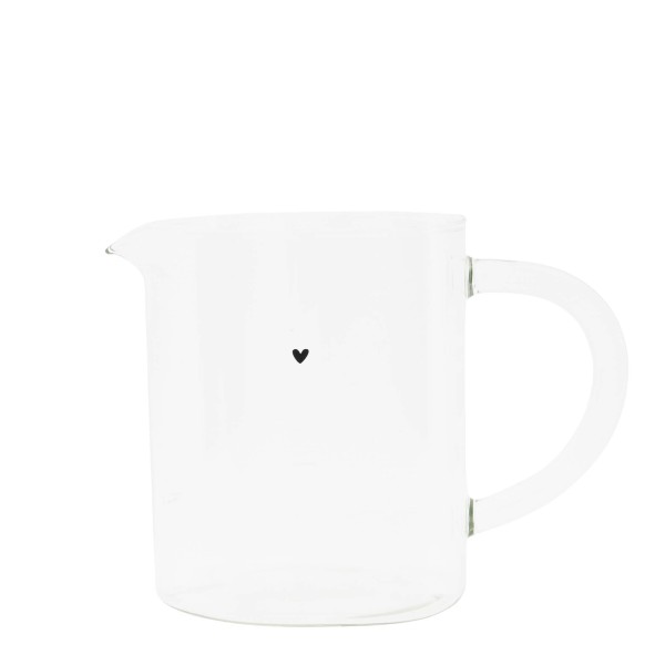 Bastion Collections - Glaskrug "Heart" - 10x14 cm