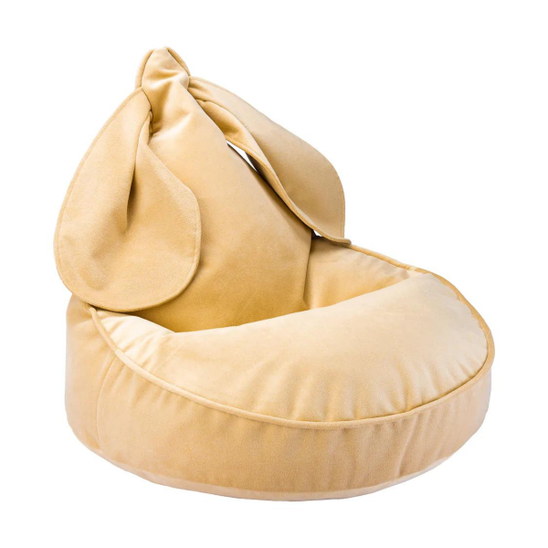 WigiWama - Sitzsack "Bunny" - Salted Caramel - Samt