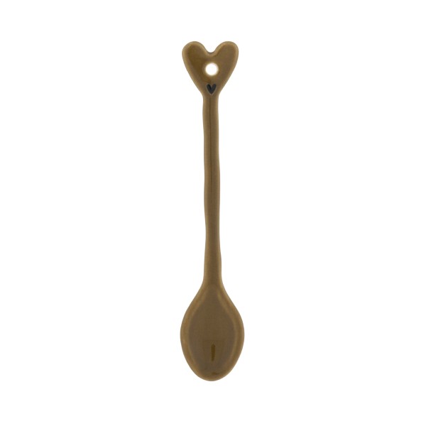 Bastion Collections - Löffel "Heart" - braun