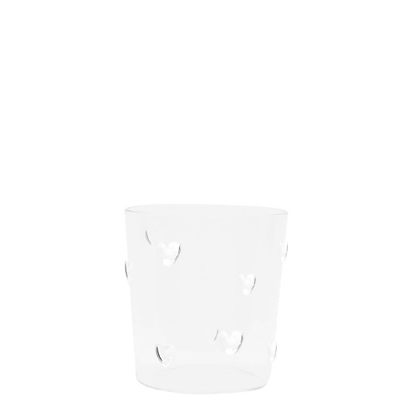 Bastion Collections - Trinkglas "Hearts" - mittel
