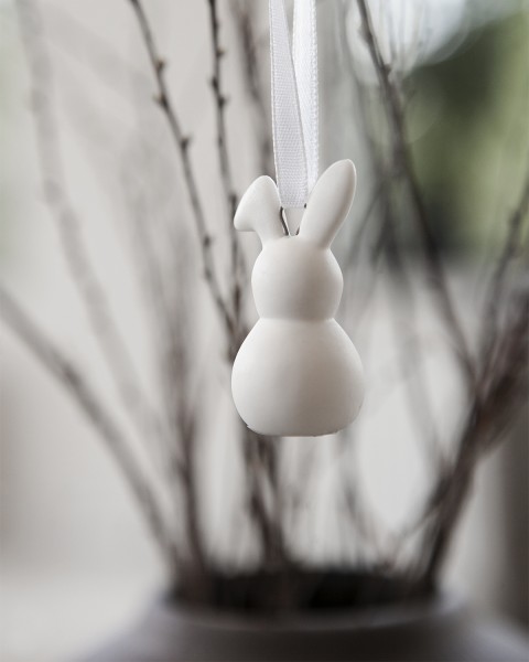 STOREFACTORY - Anhänger Hase "Elsa" weiß