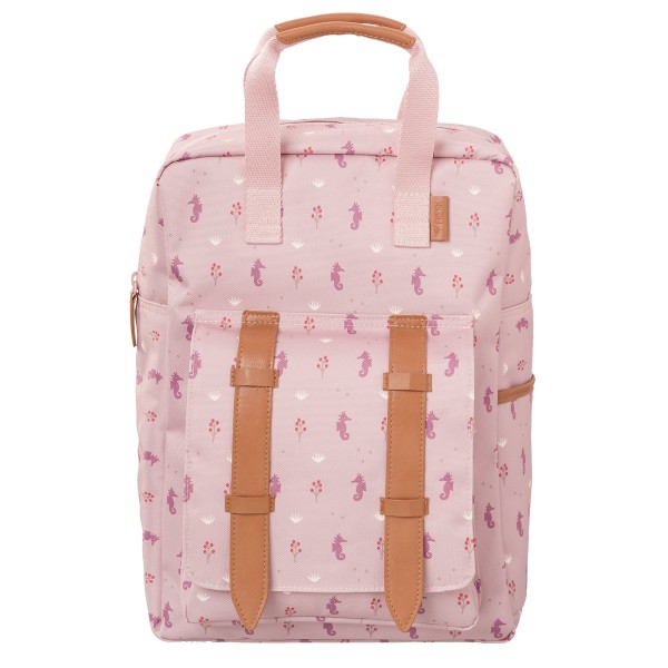 Fresk - Rucksack groß "Seepferdchen" rosa