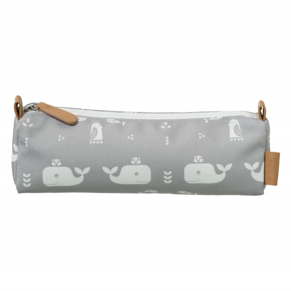 Fresk - Mäppchen "Wal" - grau