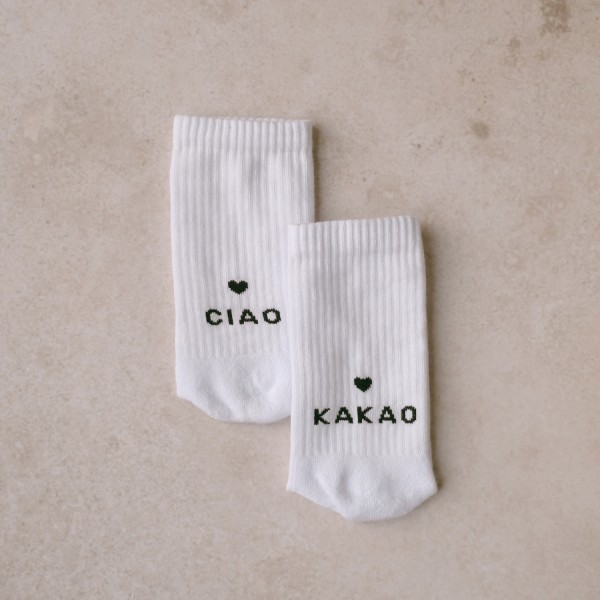 Eulenschnitt - Socken "Ciao Kakao" - verschiedene Größen