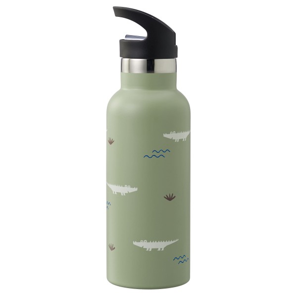 Fresk - Thermosflasche mit 2 Verschlüssen "Krokodil" - 500 ml
