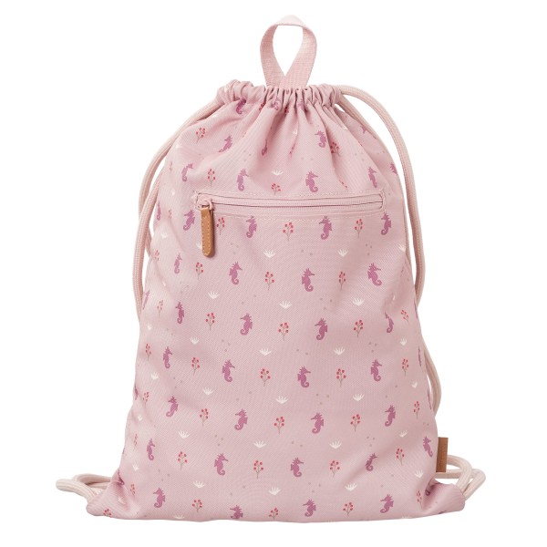 Fresk - Sport- und Schwimmtasche "Seepferdchen" - rosa
