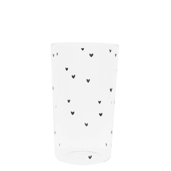 Bastion Collections - Trinkglas "Hearts" - groß