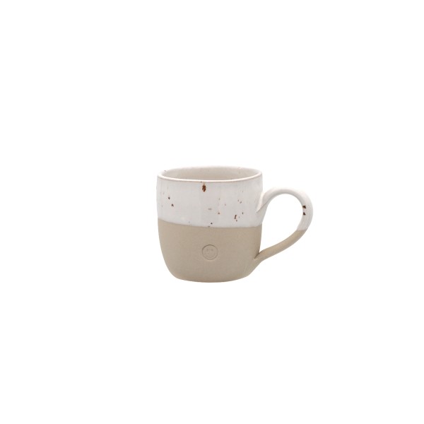 Eulenschnitt - Steingut Espresso-Tasse "Smiley"