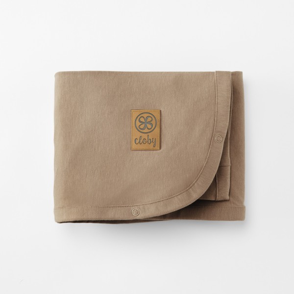 cloby - UV-Sonnenschutz-Tuch "Peanut Brown" - 95 x 73 cm
